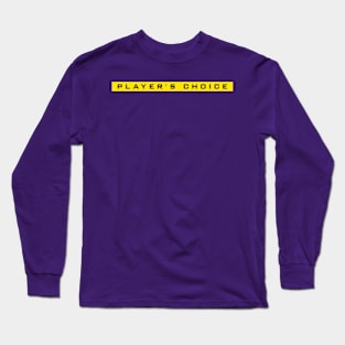 GameCube "Player's Choice" (V2) Long Sleeve T-Shirt